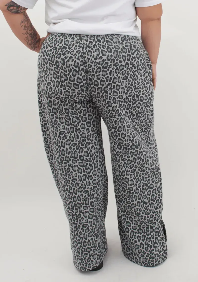 Pantalón Lucy de rústico - Animal print Talle L - Haya Paz
