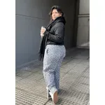 Pantalón Lucy de rústico - Animal print Talle L - Haya Paz