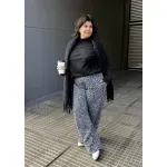 Pantalón Lucy de rústico - Animal print Talle L - Haya Paz