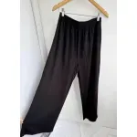 Pantalón de lino - Bruna negro Talle M - Haya Paz