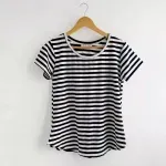 Remera Maga rayado Azul Marino - Morley Talle M - Haya Paz