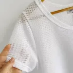 Remera Red algodón - Lena Blanca Talle L - Haya Paz