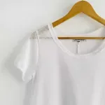 Remera Red algodón - Lena Blanca Talle L - Haya Paz