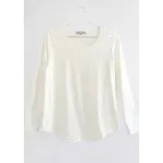 Camiseta de algodón - Crudo Talle S - Haya Paz
