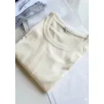 Camiseta de algodón - Crudo Talle S - Haya Paz