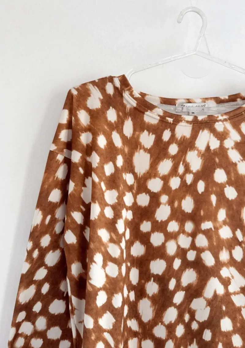 Remera de modal escote bote - Bambi Talle 3XL - Haya Paz