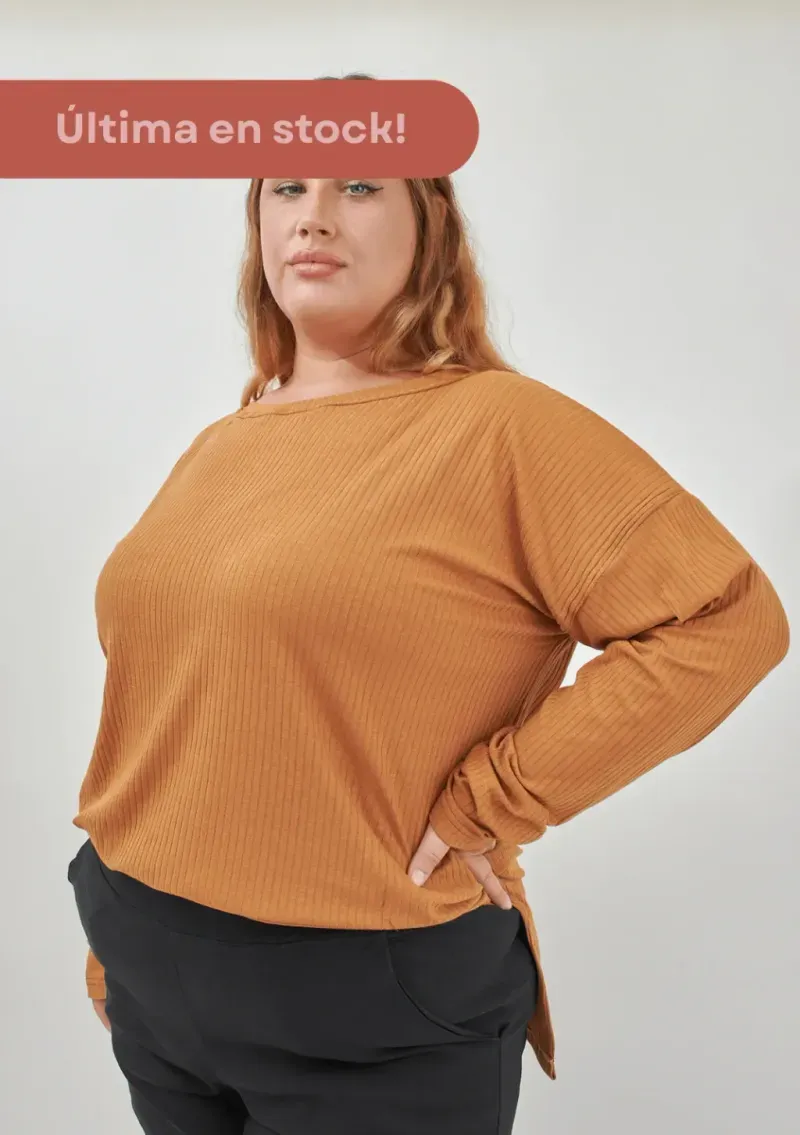 Remera Pachu de morley - Dulce de leche Talle XXL - Haya Paz