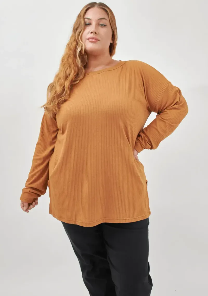 Remera Pachu de morley - Dulce de leche Talle XXL - Haya Paz