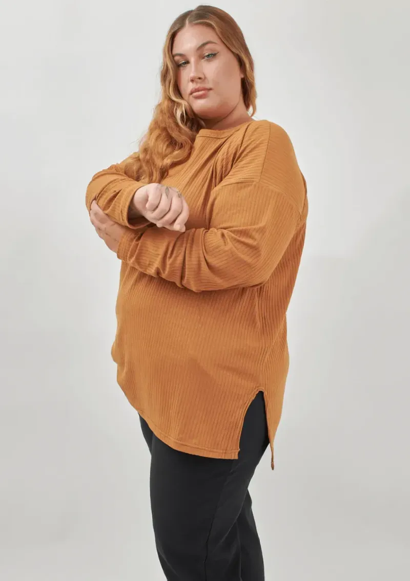 Remera Pachu de morley - Dulce de leche Talle XXL - Haya Paz