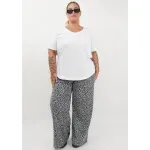 Remera básica manga corta - Blanca Talle L - Haya Paz
