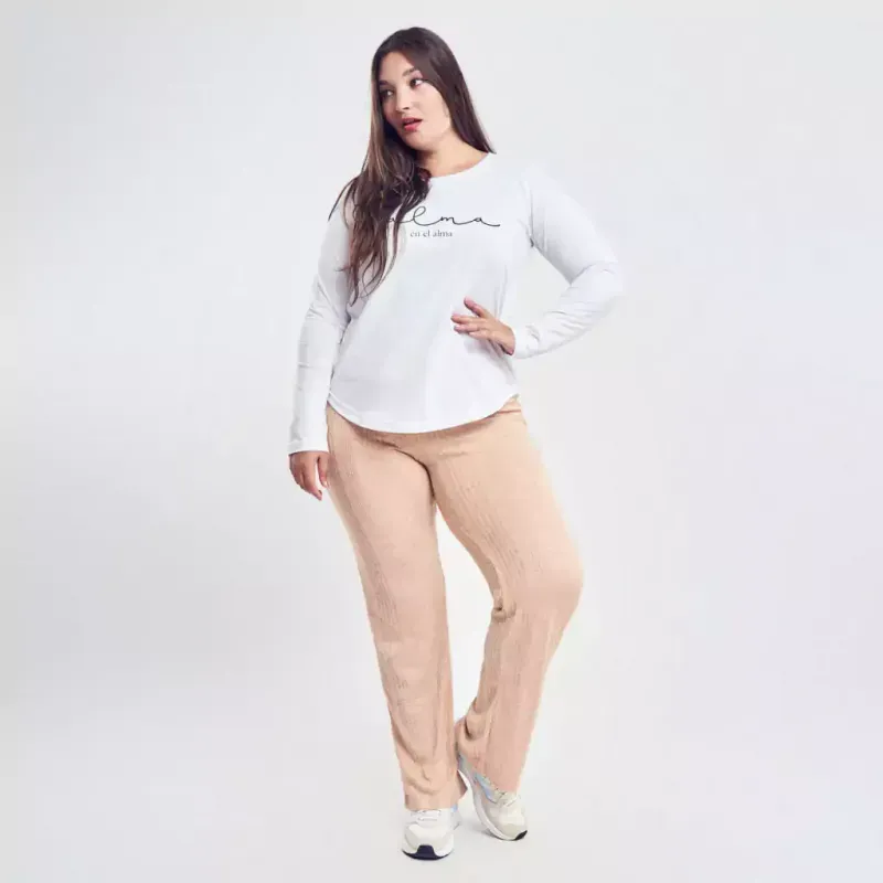 Pantalón Lis morley - Camel Talle L - Haya Paz
