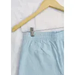 Short de lino - Celeste Talle XL - Haya Paz