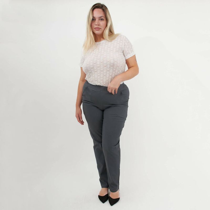 Remera de encaje + musculosa- Elena Blanco Talle L - Haya Paz