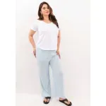 Pantalón de lino - Bruna Celeste Talle L - Haya Paz