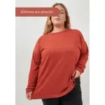 Remera Pachu de morley - Tomate Talle M - Haya Paz
