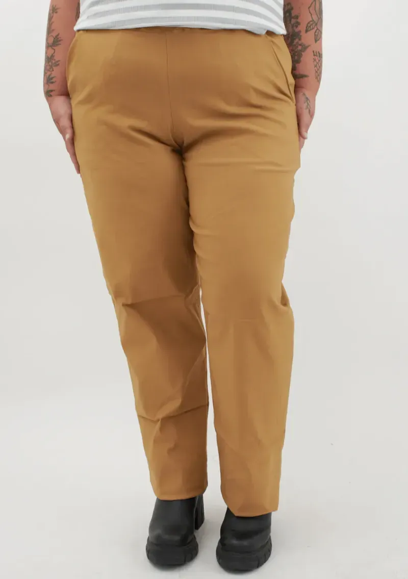 Pantalón Cami - Tostado Talle L - Haya Paz