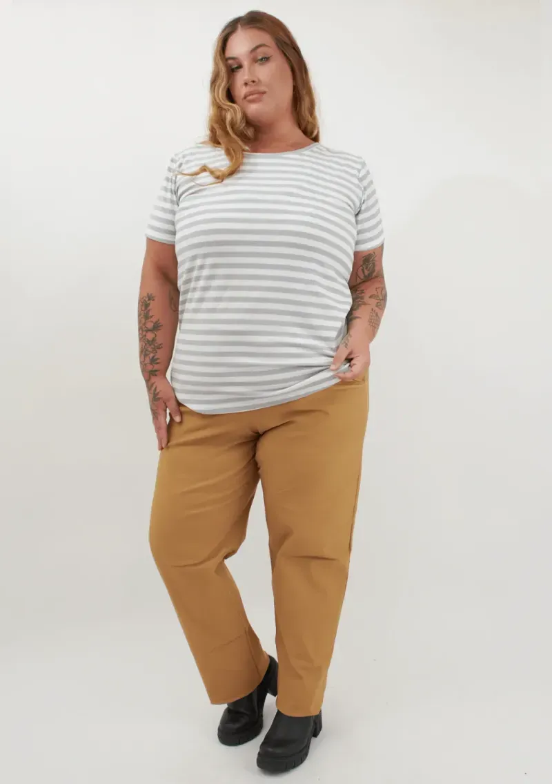 Pantalón Cami - Tostado Talle L - Haya Paz