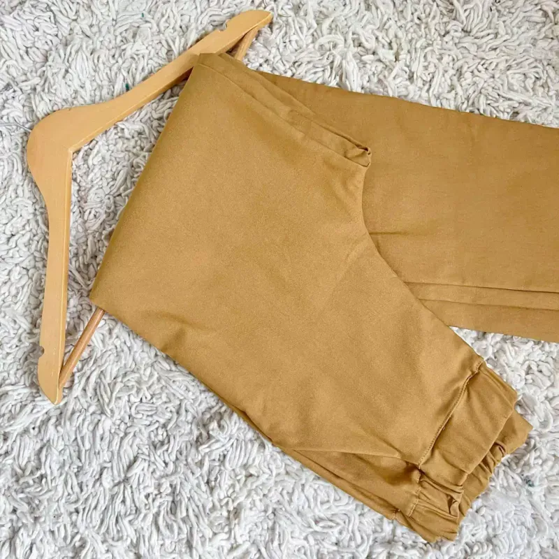 Pantalón Cami - Tostado Talle L - Haya Paz