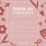 Remera Maga Estampa excl. Tigre celeste - Algodón con lycra Talle M - Haya Paz