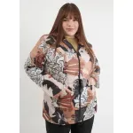Piloto Alicia de cire - Estampa neutros Talle XL - Haya Paz
