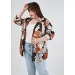 Piloto Alicia de cire - Estampa neutros Talle XL - Haya Paz