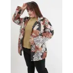 Piloto Alicia de cire - Estampa neutros Talle XL - Haya Paz