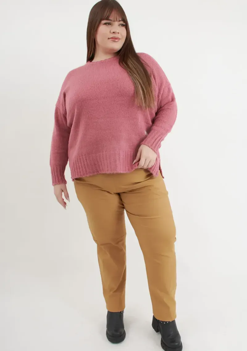 Pantalón Cami - Tostado Talle M - Haya Paz