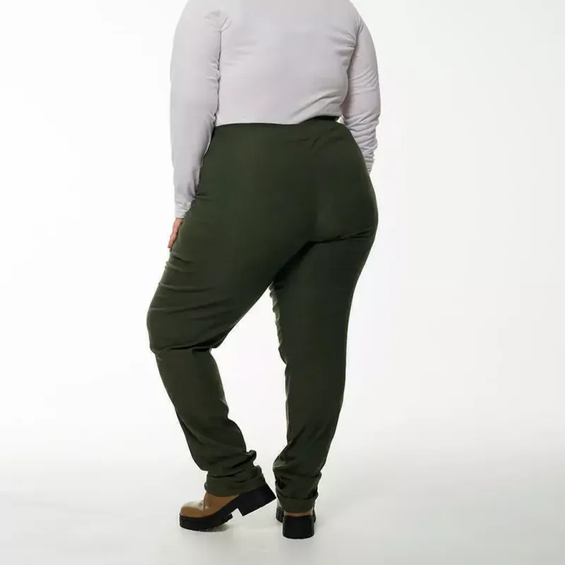Pantalón Cami - Verde militar Talle L - Haya Paz