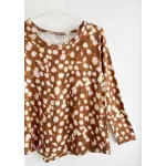 Remera de modal escote redondo - Eugenia Bambi Talle XXL - Haya Paz