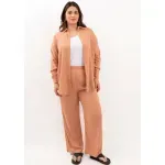 Conjunto de lino - Tostado Talle L - Haya Paz