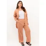Conjunto de lino - Tostado Talle L - Haya Paz