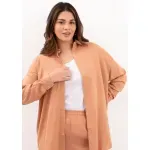 Camisa de lino - Tostado Talle 3XL - Haya Paz