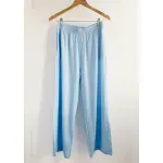 Pantalón de lino - Bruna Celeste Talle 3XL - Haya Paz