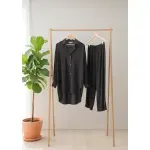 Camisa de lino - Negro Talle XXL - Haya Paz