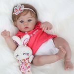 Muñeca Bebe Reborn Wooroy Abigail Realista 45 cm