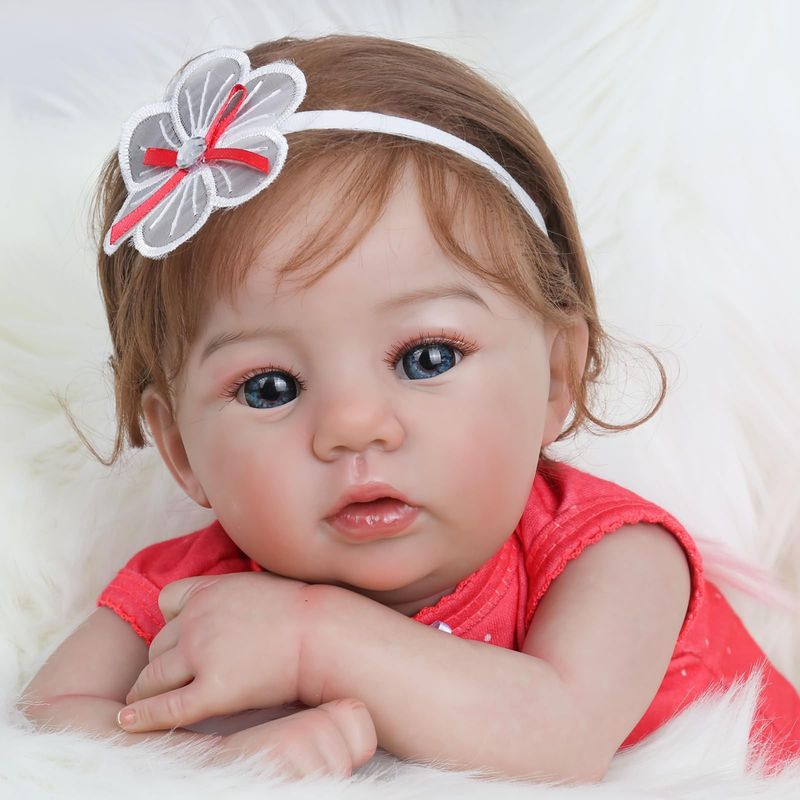 Muñeca Bebe Reborn Wooroy Abigail Realista 45 cm