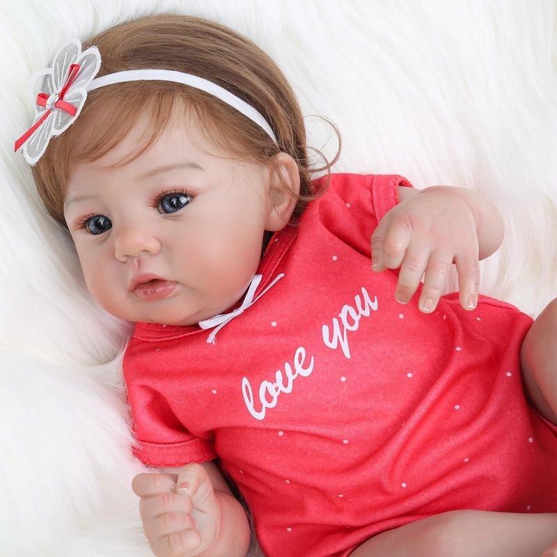 Muñeca Bebe Reborn Wooroy Abigail Realista 45 cm