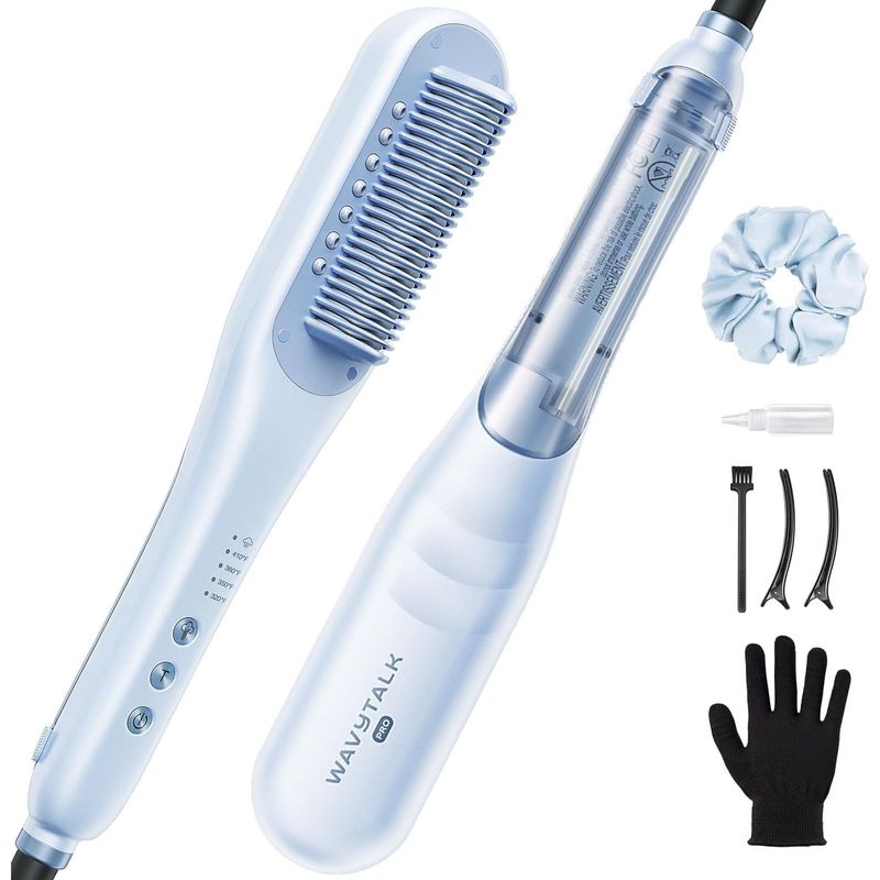 Cepillo Alisador a Vapor Wavytalk Steamline Pro Cerámica 410°F