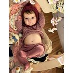 Muñeca Bebe Reborn Zero Pam Bettie Silicona Cuerpo Completo 45 cm