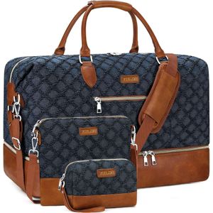 Bolso De Viaje ITIEZY IZ10-B Con Zapatero Grande