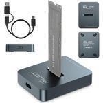 Lector Adaptador SSD M.2 NVMe SATA a USB C AMZPILOT Pilot SD03 10Gbps Carcasa de Aluminio