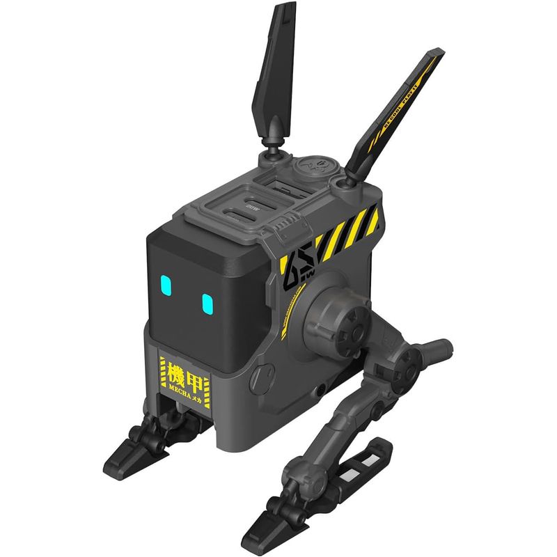 Cargador de Pared GaN GravaStar Alpha65 65W 3 Puertos 2 USB-C 1 USB-A Diseño Robot