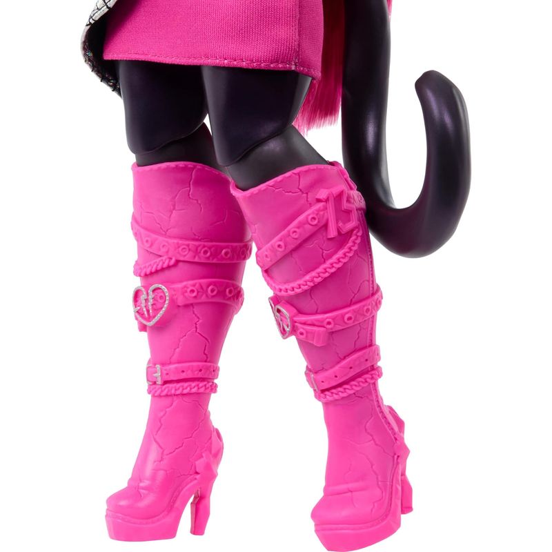 Muñeca Monster High Catty Noir HXH76 Mattel con Mascota y Accesorios