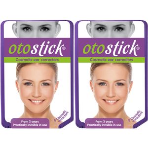 Corrector Estetico de Orejas Otostick Oto Paquete de 2 Cajas con 8 Unidades Cada Una