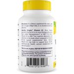 Suplemento Vitamina K2 Healthy Origins MK-7 100 mcg 180 Cápsulas Blandas