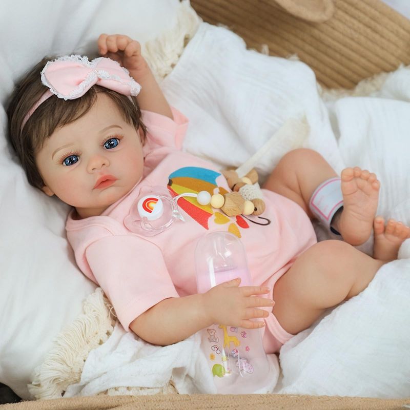 Muñeca Bebé Reborn SCOM Meadow Realista 43cm