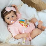 Muñeca Bebé Reborn SCOM Meadow Realista 43cm