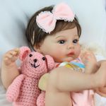 Muñeca Bebé Reborn SCOM Meadow Realista 43cm