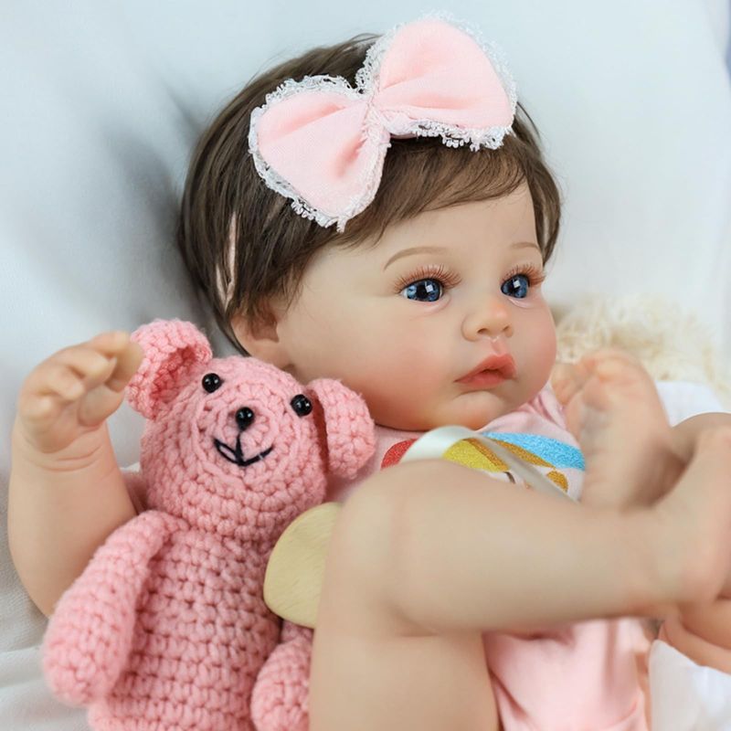 Muñeca Bebé Reborn SCOM Meadow Realista 43cm