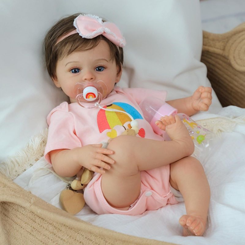Muñeca Bebé Reborn SCOM Meadow Realista 43cm